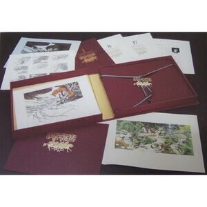 Bev Doolittle Where Silence Speaks Art Limited Edition Signed Numbered Boxed Set